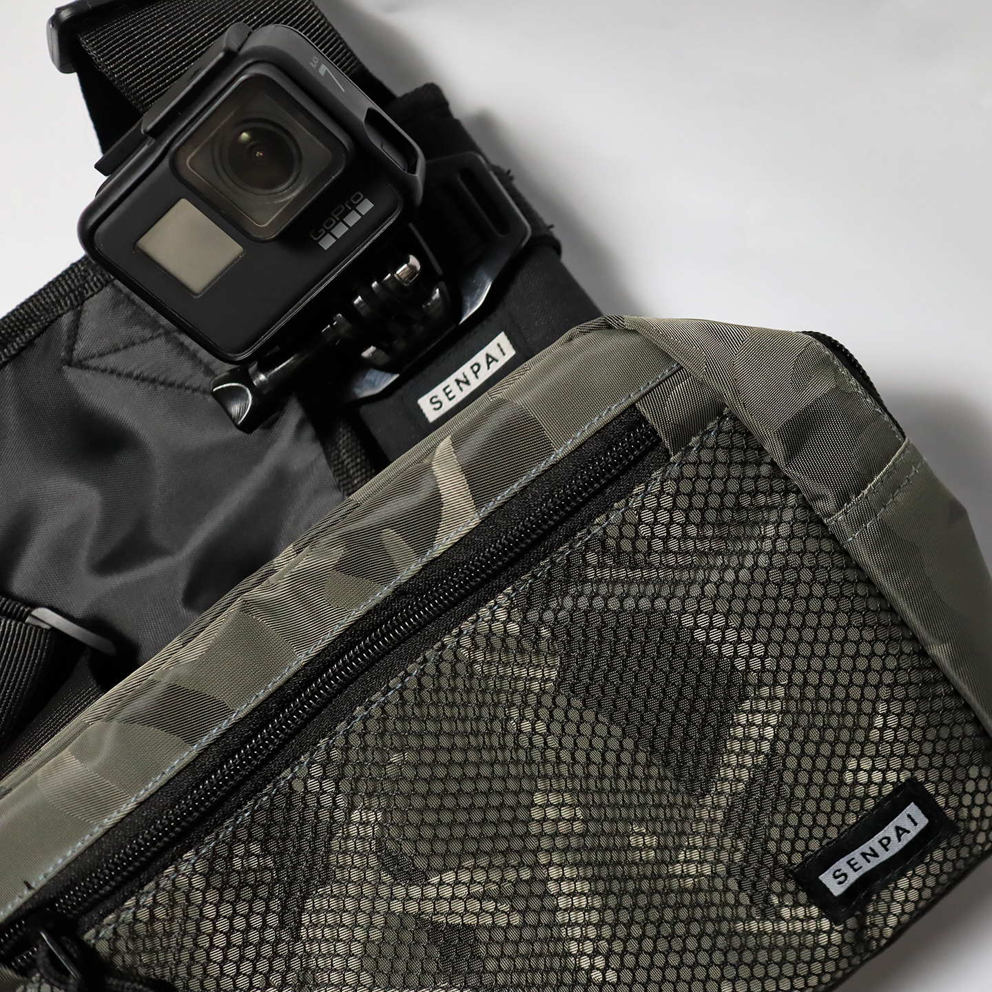Senpai Chest Bag Camo (Opt. Camera Strap)